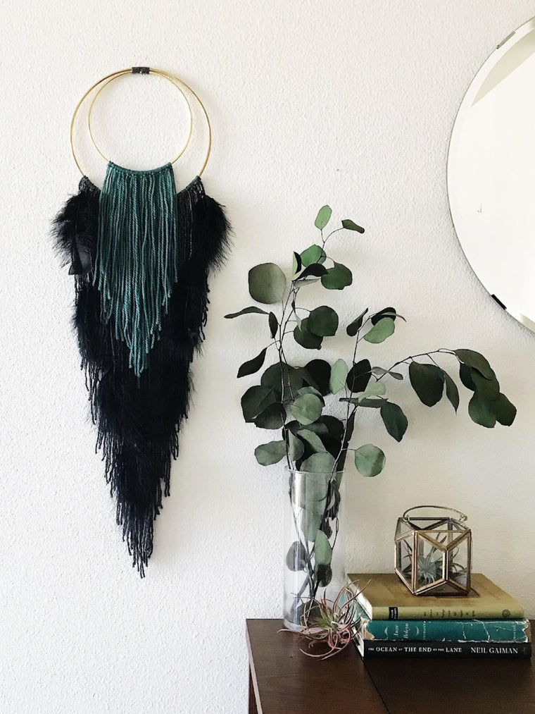 New] The 10 All-Time Best Home Decor (Right Now) - Apartment by Elisa Arp -  Macrame feather dream catcher with gr…