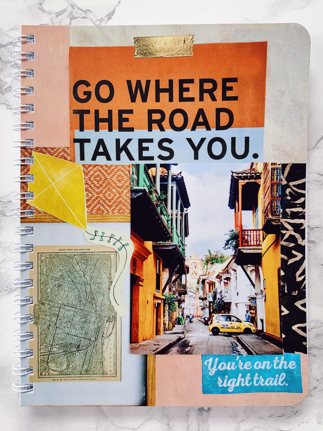Go Where The Road Takes You - Small Notebook