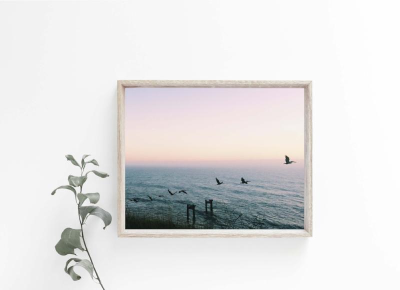 the horizon is calling | wild coast photography print | bast + bruin